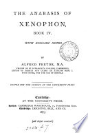 The Anabasis of Xenophon, with Engl. notes by A. Pretor