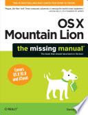 OS X Mountain Lion  The Missing Manual
