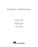 Principles of Biochemistry Book