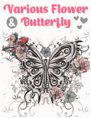 Various Flower & Butterfly