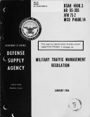 Military Traffic Management Regulation