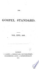 The Gospel standard, or Feeble Christian's support