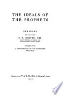 The Ideals of the Prophets Book