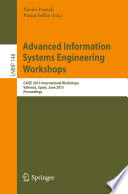 Advanced Information Systems Engineering Workshops Book