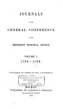 Journals of the General Conference of the Methodist ...