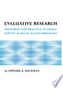 Evaluative Research Book