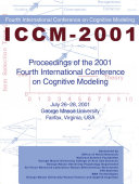 Read Pdf Proceedings of the 2001 Fourth International Conference on Cognitive Modeling