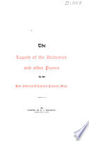 The Legend of the Alchemist  and Other Poems Book