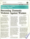 Preventing Domestic Violence Against Women Book