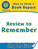 How to Write a Book Report: Review to Remember