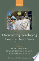 Overcoming Developing Country Debt Crises Book