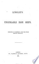 Lungley s Unsinkable Iron Ships     Book