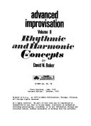 Rhythmic and harmonic concepts