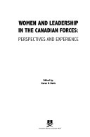 Women and Leadership in the Canadian Forces