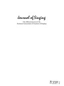 Journal of Singing Book