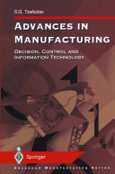 Advances in Manufacturing