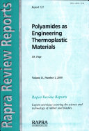 Polyamides as Engineering Thermoplastic Materials