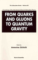From Quarks and Gluons to Quantum Gravity