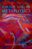 For the Love of Metaphysics