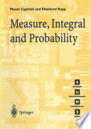 Measure  Integral and Probability
