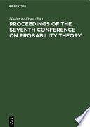 Proceedings of the Seventh Conference on Probability Theory