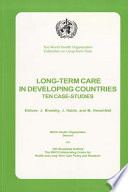 Long-term Care in Developing Countries