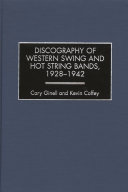 Discography of Western Swing and Hot String Bands  1928 1942