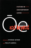 Ōe and Beyond by Stephen Snyder PDF