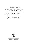 An Introduction to Comparative Government