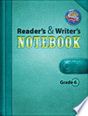 Reading 2011 Readers and Writers Notebook Grade 6