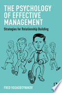 The Psychology of Effective Management Book
