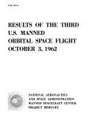Results of the Third U.S. Manned Orbital Space Flight, October 3, 1962