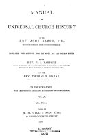 Manual of Universal Church History