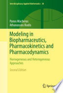 Modeling in Biopharmaceutics  Pharmacokinetics and Pharmacodynamics