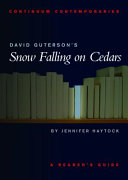 David Guterson s Snow Falling on Cedars