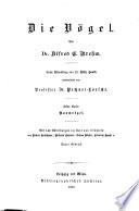 Brehm s Tierleben  Die V  gel  1900 Book