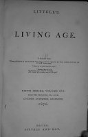 The Living Age ...