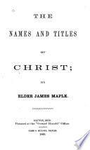 The Names and Titles of Christ
