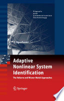 Adaptive Nonlinear System Identification Book