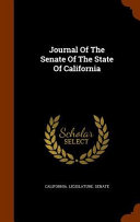 Journal of the Senate of the State of California