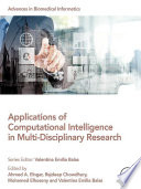 Applications of Computational Intelligence in Multi Disciplinary Research Book