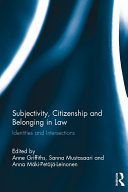 Subjectivity  Citizenship and Belonging in Law