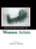 Concise Dictionary Of Women Artists