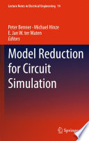 Model Reduction for Circuit Simulation Book