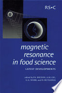 Magnetic Resonance in Food Science Book