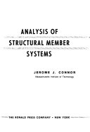 Analysis Of Structural Member Systems