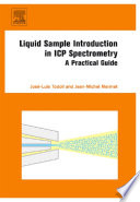 Liquid Sample Introduction in ICP Spectrometry Book