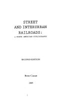 Street and Interurban Railroads