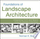 Foundations of Landscape Architecture Book