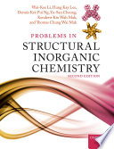Problems in Structural Inorganic Chemistry Book
